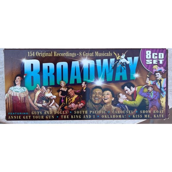 Prism Leisure Co. Other - Prism Leisure CD Set of 8 Broadway Musicals VGUC from Original Soundtracks Gift